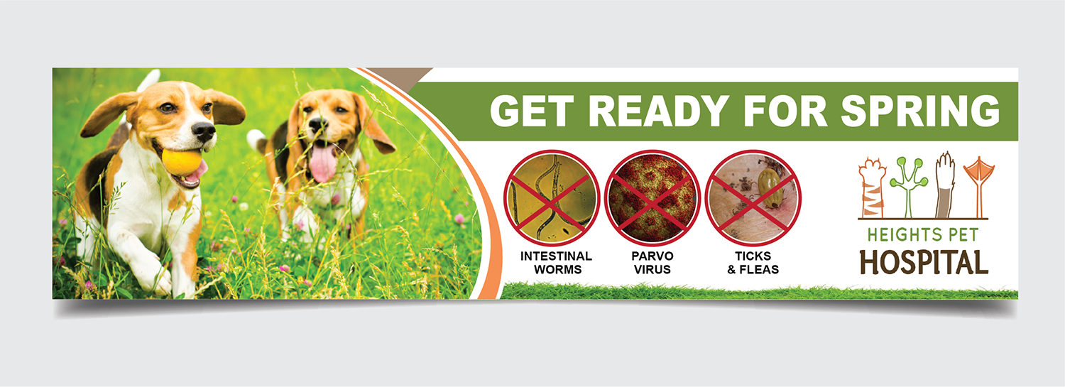 Poster Design by alex989 for Heights Pet Hospital | Design #19260818