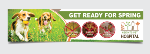 Poster Design by alex989 for Heights Pet Hospital | Design: #19260819