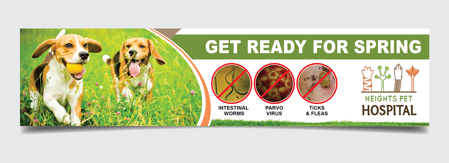 Poster Design by alex989 for Heights Pet Hospital | Design: #19271342