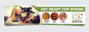 Poster Design by alex989 for Heights Pet Hospital | Design: #19271619