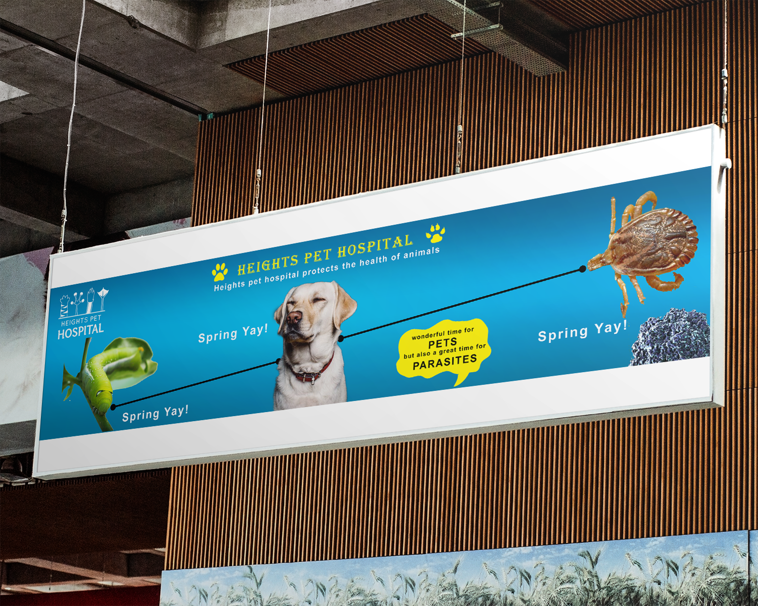 Poster Design by Clanixo for Heights Pet Hospital | Design #19258076