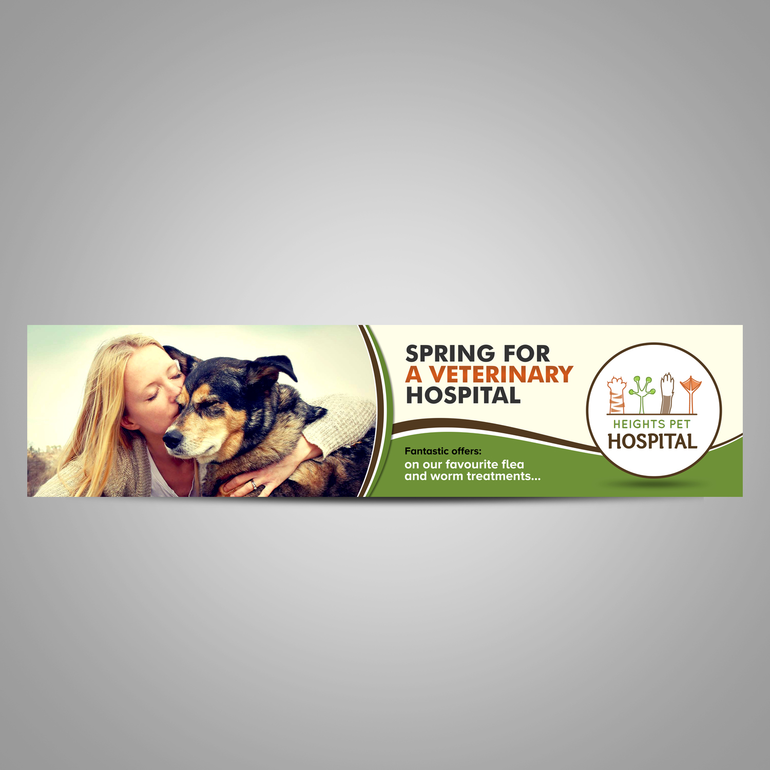 Diseño de Póster por creative.bugs para Heights Pet Hospital | Diseño #19280272