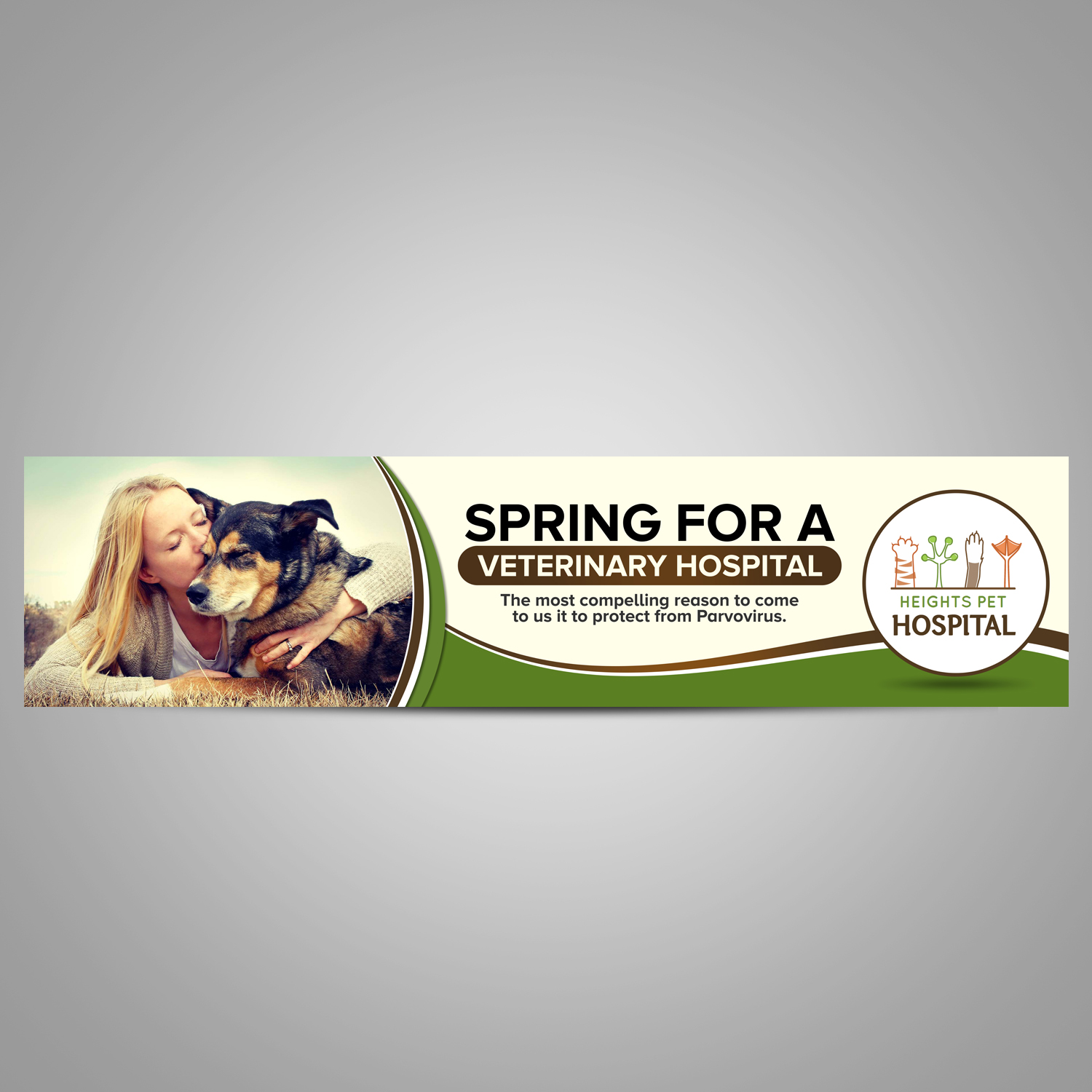 Poster Design by creative.bugs for Heights Pet Hospital | Design #19308767