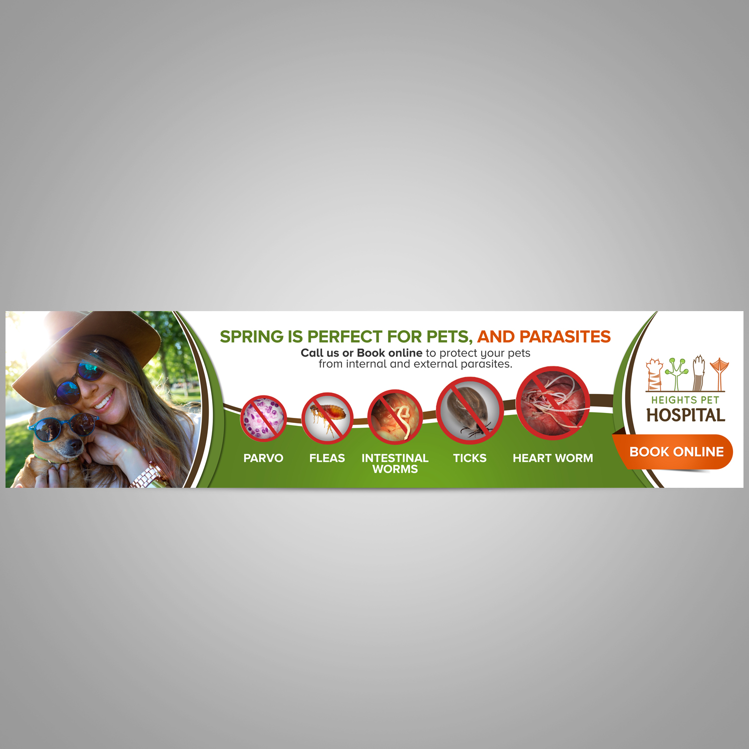 Poster Design by creative.bugs for Heights Pet Hospital | Design #19327109