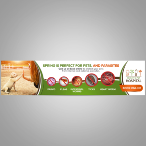 Poster Design by creative.bugs for Heights Pet Hospital | Design: #19327116