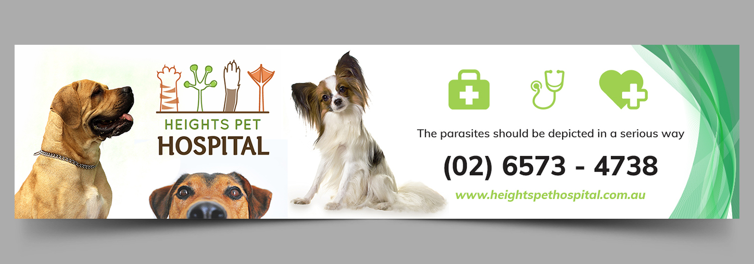 Diseño de Póster por SAI DESIGNS para Heights Pet Hospital | Diseño #19246421