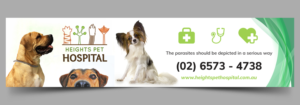 Poster Design by SAI DESIGNS for Heights Pet Hospital | Design: #19246421