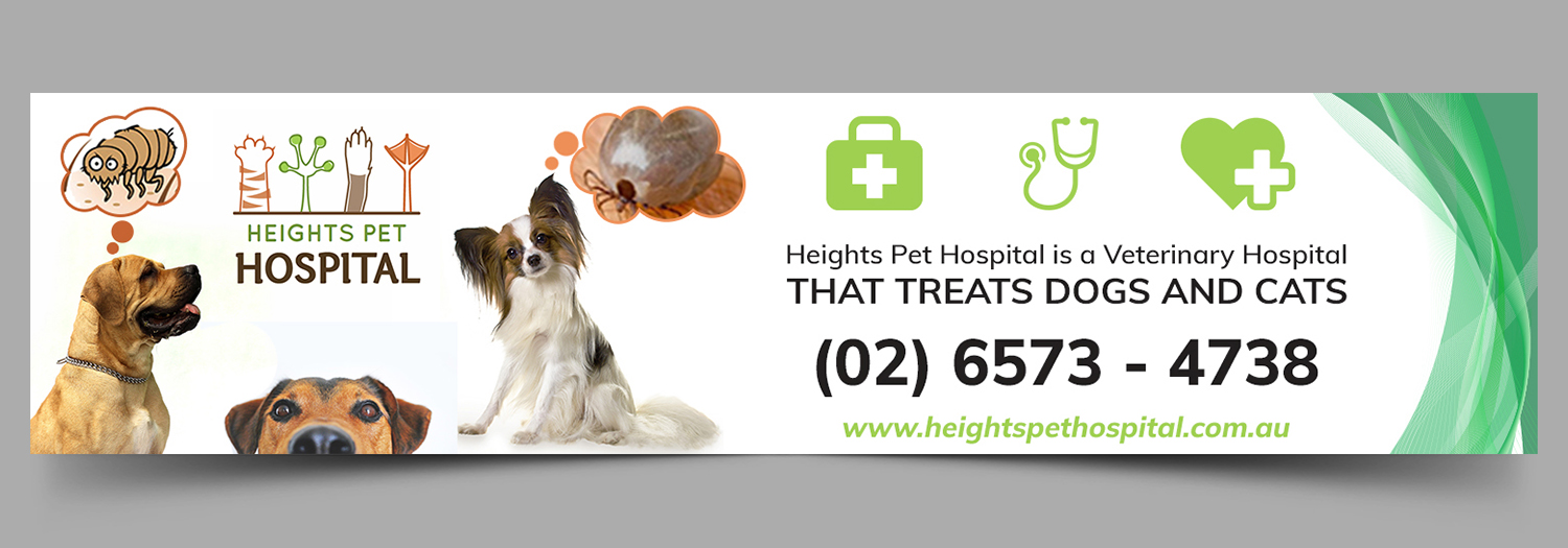 Design de Poster par SAI DESIGNS pour Heights Pet Hospital | Design #19255494