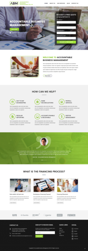 Diseño Web por pb para este proyecto | Diseño: #19220861