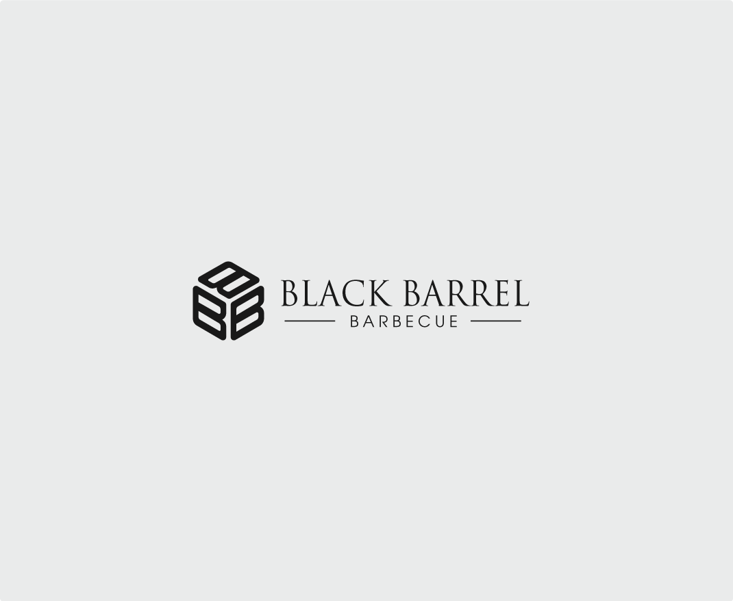 Logo Design by Shigh5 for Black Barrel Barbecue | Design #19261681