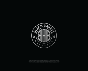 Logo Design by Shigh5 for Black Barrel Barbecue | Design: #19262846