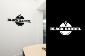 Logo Design by Grafactory for Black Barrel Barbecue | Design: #19258852