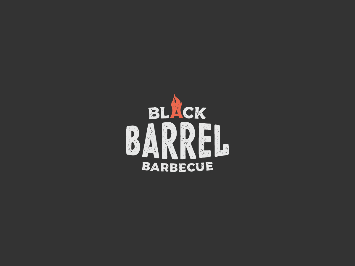 Logo Design by mldtrvs for Black Barrel Barbecue | Design #19217291