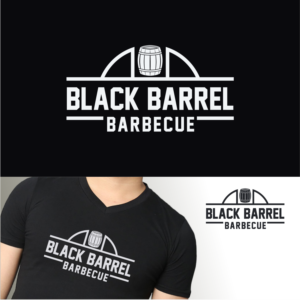Logo Design by Ode70 for Black Barrel Barbecue | Design: #19244133