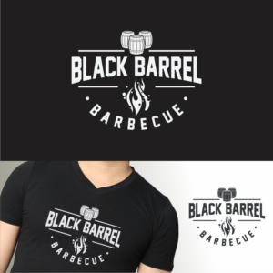 Logo Design by Ode70 for Black Barrel Barbecue | Design: #19258856