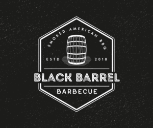 Black Barrel Barbecue | Logo Design by 91.kremena.petrova