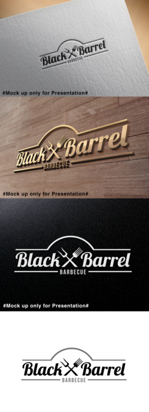 Logo Design by designmind78 for Black Barrel Barbecue | Design: #19240927