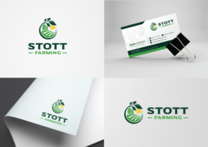 Stott Farming | Logo Design by Ena