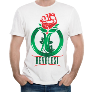 Rose/raised fist logo design for clothing brand | Design de T-shirt par hernawanrere