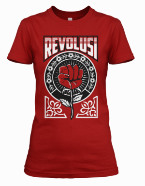 Rose/raised fist logo design for clothing brand | Diseño de Camiseta por theodorusdick14