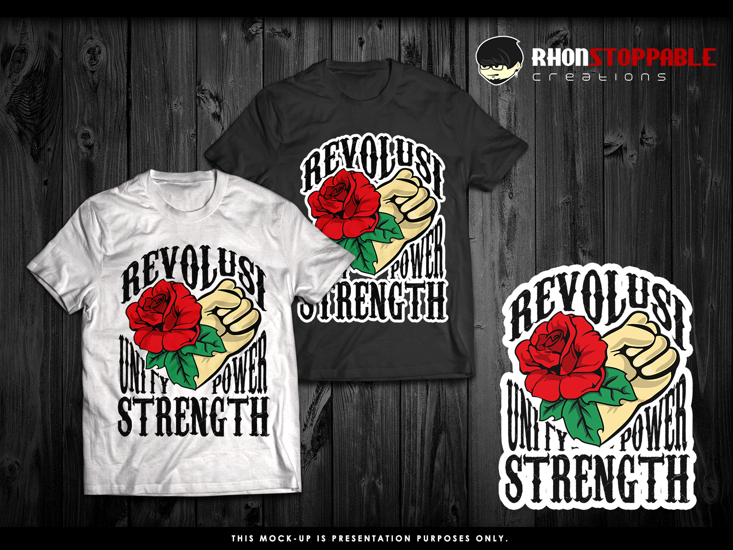 Diseño de Camiseta por RhonStoppable para este proyecto | Diseño #19270314