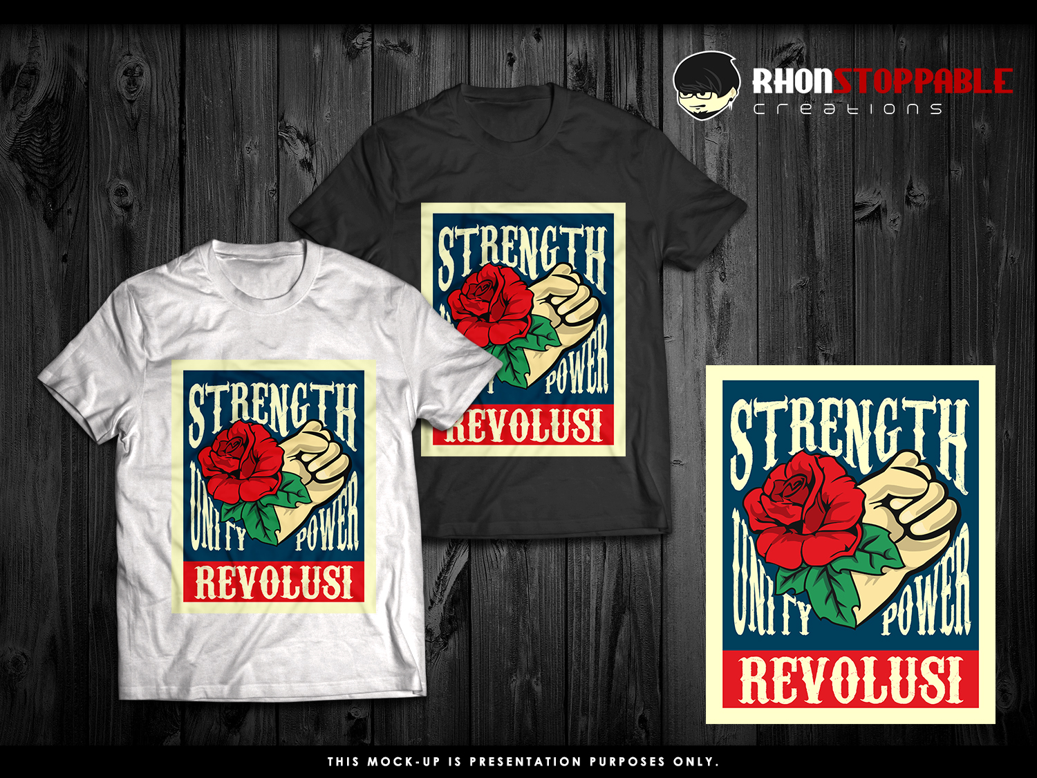 Diseño de Camiseta por RhonStoppable para este proyecto | Diseño #19270315