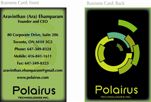 Business Card Design by Soleil Meade