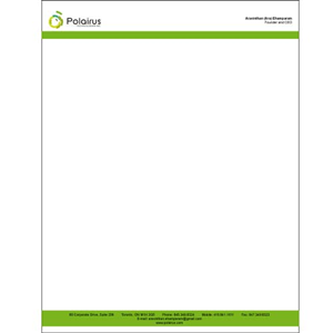 Business Card Design by Nicole H. for Polairus Technologies Inc. | Design: #60020