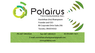 Business Card Design by Obed Rosenzweig for Polairus Technologies Inc. | Design #58252