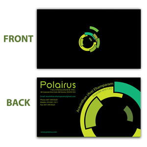 Business Card Design by Jason for Polairus Technologies Inc. | Design #63777