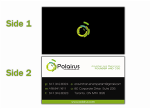 Design de Carte de Visite par k.a.d.a. designs pour Polairus Technologies Inc. | Design : #61121