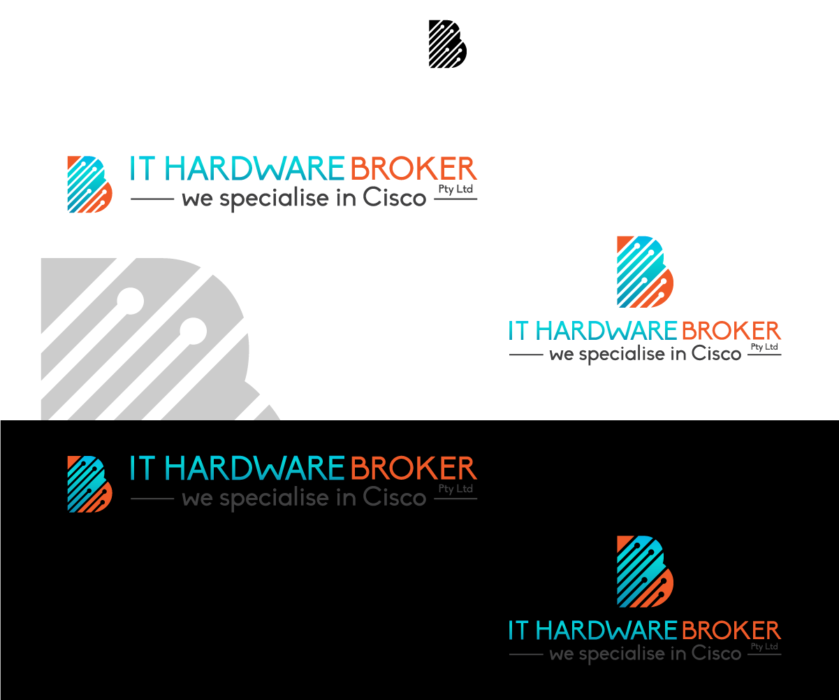 Logo Design by Actime for IT Hardware Broker | Design #2890747
