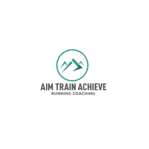 I want the text to be underneath the logo (not within the logo). Underneath the logo I want 2 lines of text. Line 1 should display: AIM TRAIN ACHIEVE. Line 2 should display: running coaching. Note that Line 1 is in capitals and Line 2 not in capitals. | Design de Logo par WooW Designs
