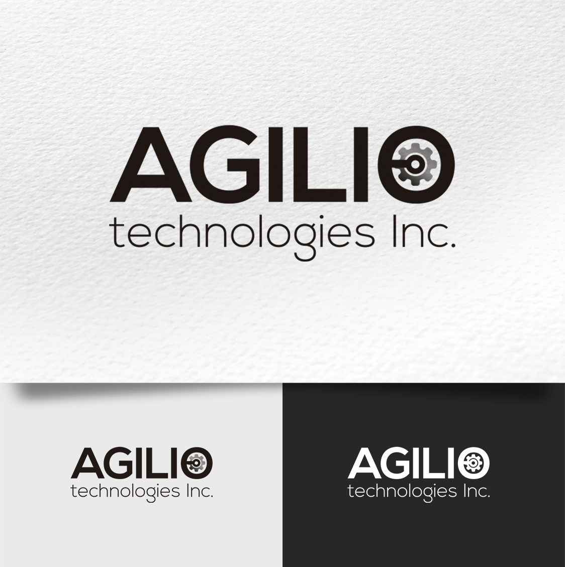 Logo Design by rafaeldsgn for Agilio Tech Inc. | Design: #19222113