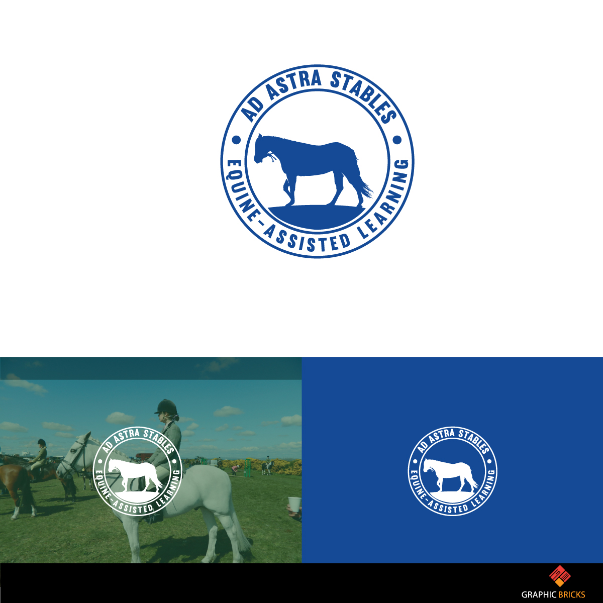 Logo Design by Graphic Bricks for Ad Astra Stables Equine-Assisted Learning | Design #19263241