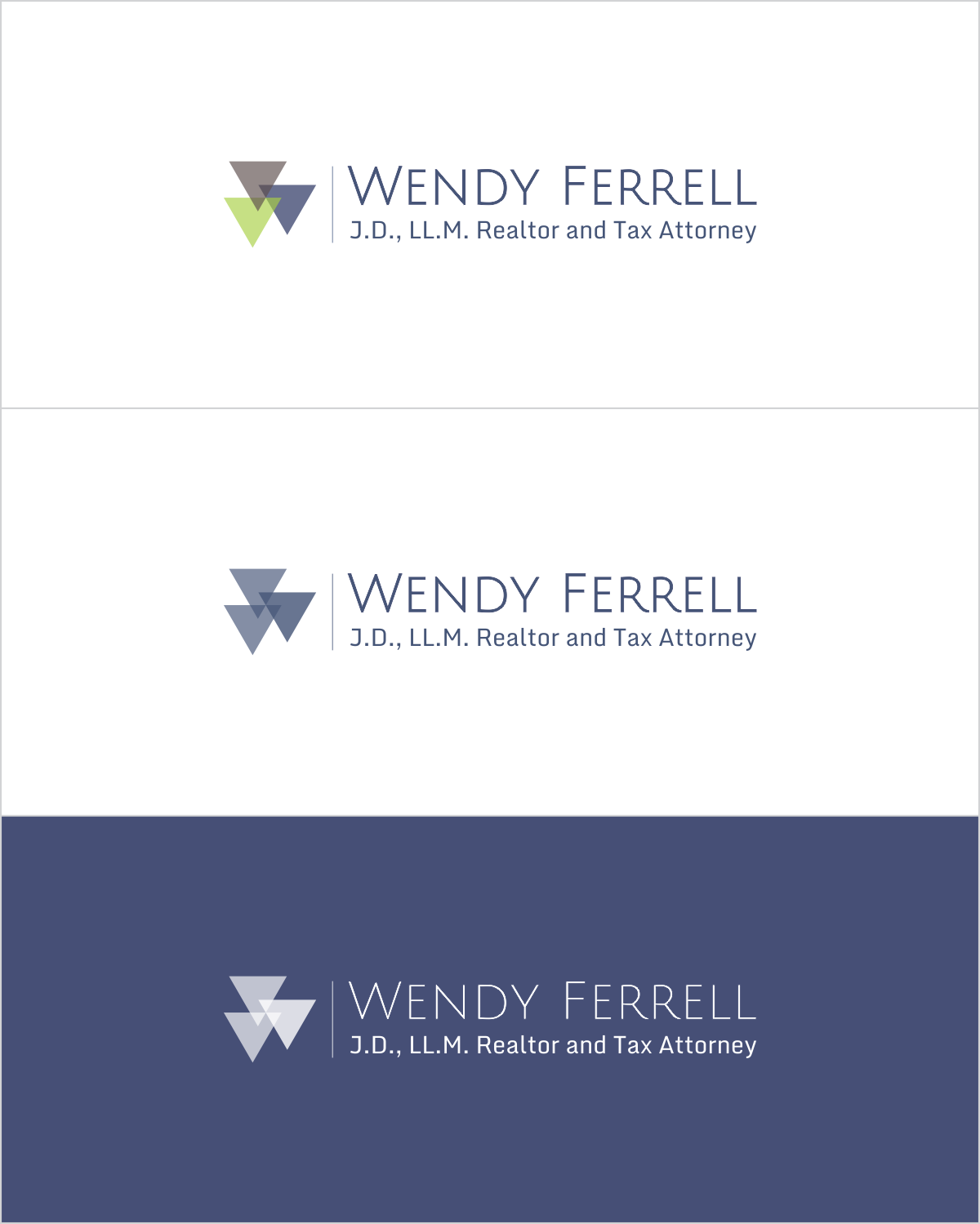 Logo Design by chameerakasundb for The Law Office of Wendy L. Ferrell | Design #19245029
