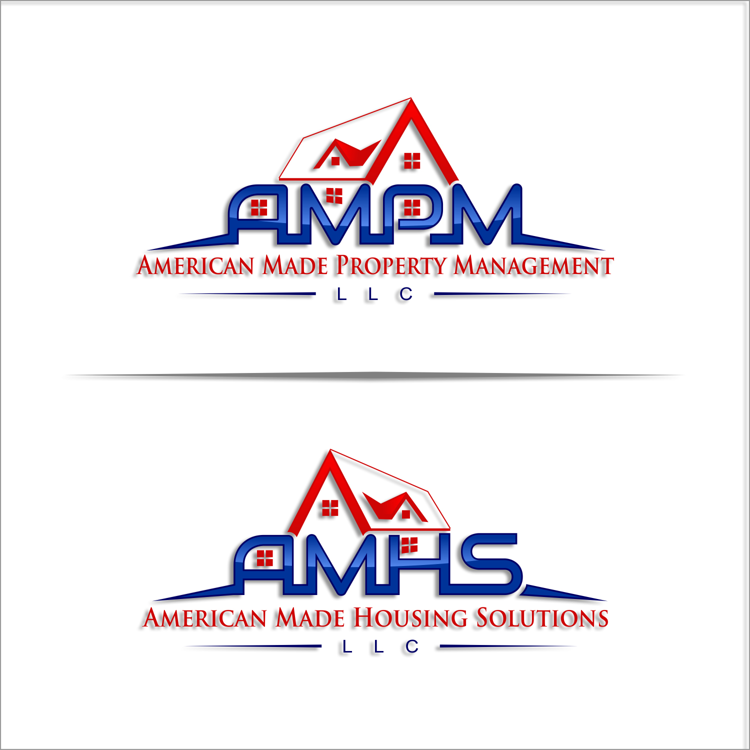 Logo Design for AMPM \ American Made Property Management LLC. by damian Design 19281507