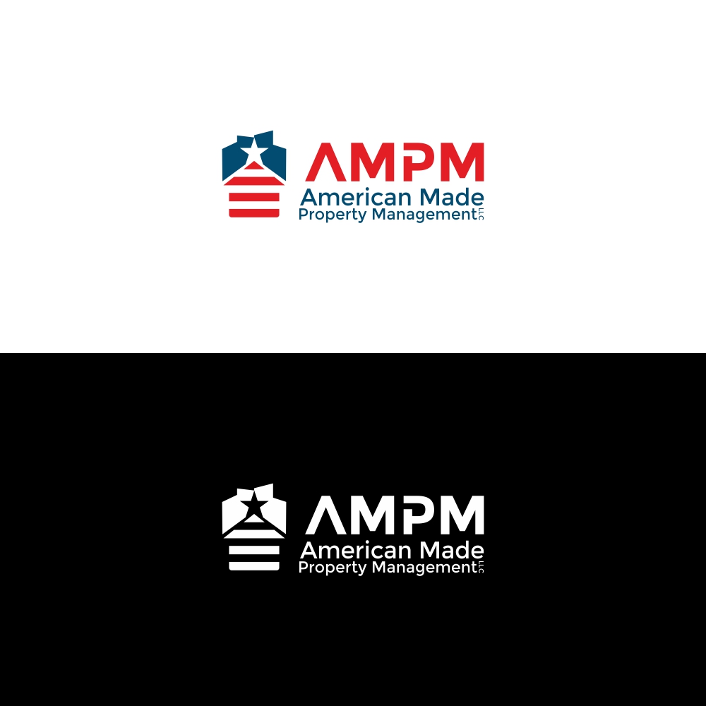 Diseño de Logo por Basksh Designs para American Made Property Management LLC. | Diseño #19260889