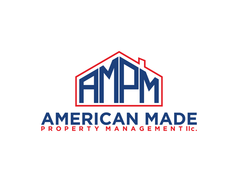 Logo Design by FireflyArt for American Made Property Management LLC. | Design #19264480
