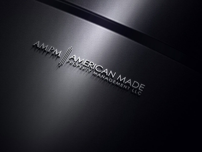 Logo-Design von ThePirate für American Made Property Management LLC. | Design #19267227
