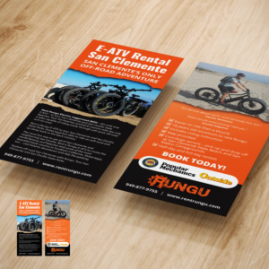 Screaming Off-road Adventure Rack Card | Flyer-Design von adiazudin