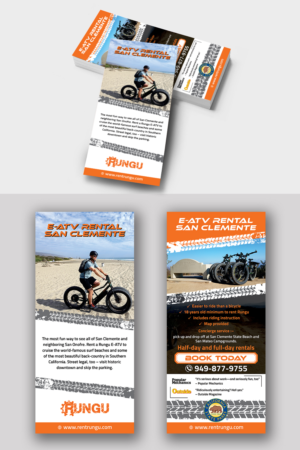 Screaming Off-road Adventure Rack Card | Flyer-Design von ecorokerz