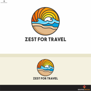 Zest for Travel | Diseño de Logo por Graphic Bricks
