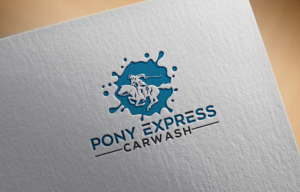 Pony Express Carwash | Logo-Design von Tasnova 2