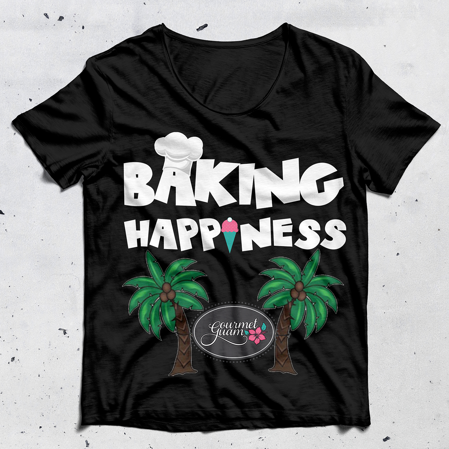 Design de T-shirt par veeBC pour Gourmet Guam, Inc. | Design #19678458