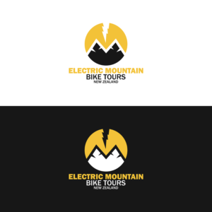 Diseño de Logo por Dinov Designs para Electric Mountain Bike Tours NZ | Diseño: #19234402