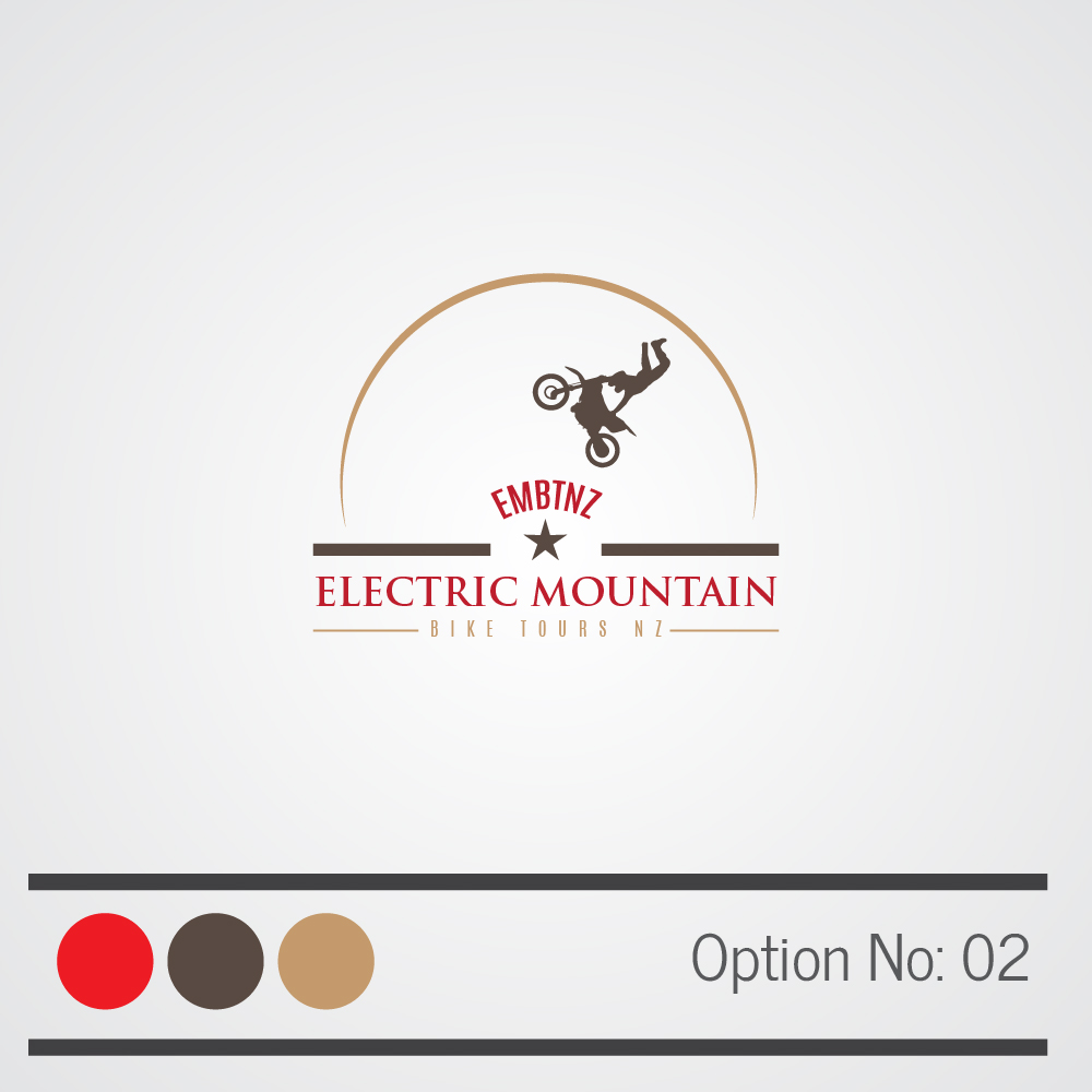 Diseño de Logo por baqar.110panhwar para Electric Mountain Bike Tours NZ | Diseño #19237047