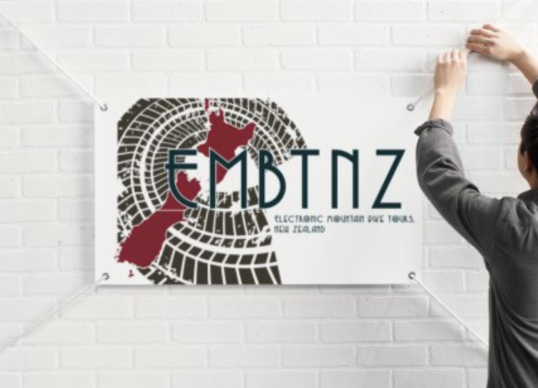 Diseño de Logo por megmccarley para Electric Mountain Bike Tours NZ | Diseño #19237044