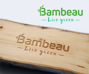 Bambeau   Live green / convenience with conscience | Logo Design by ACK Design