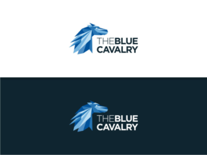 The Blue Cavalry | Logo Design by Atvento Graphics